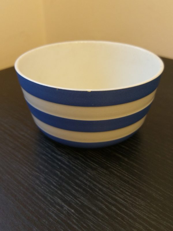 TG Green Blue and White Sugar Bowl - Green Shield