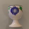 TG Green Physalis Footed Egg cups x 4. All are in great condition stand 6.25cm tall